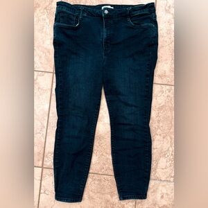 Nine West Women's Dark Indigo Skinny Jeans